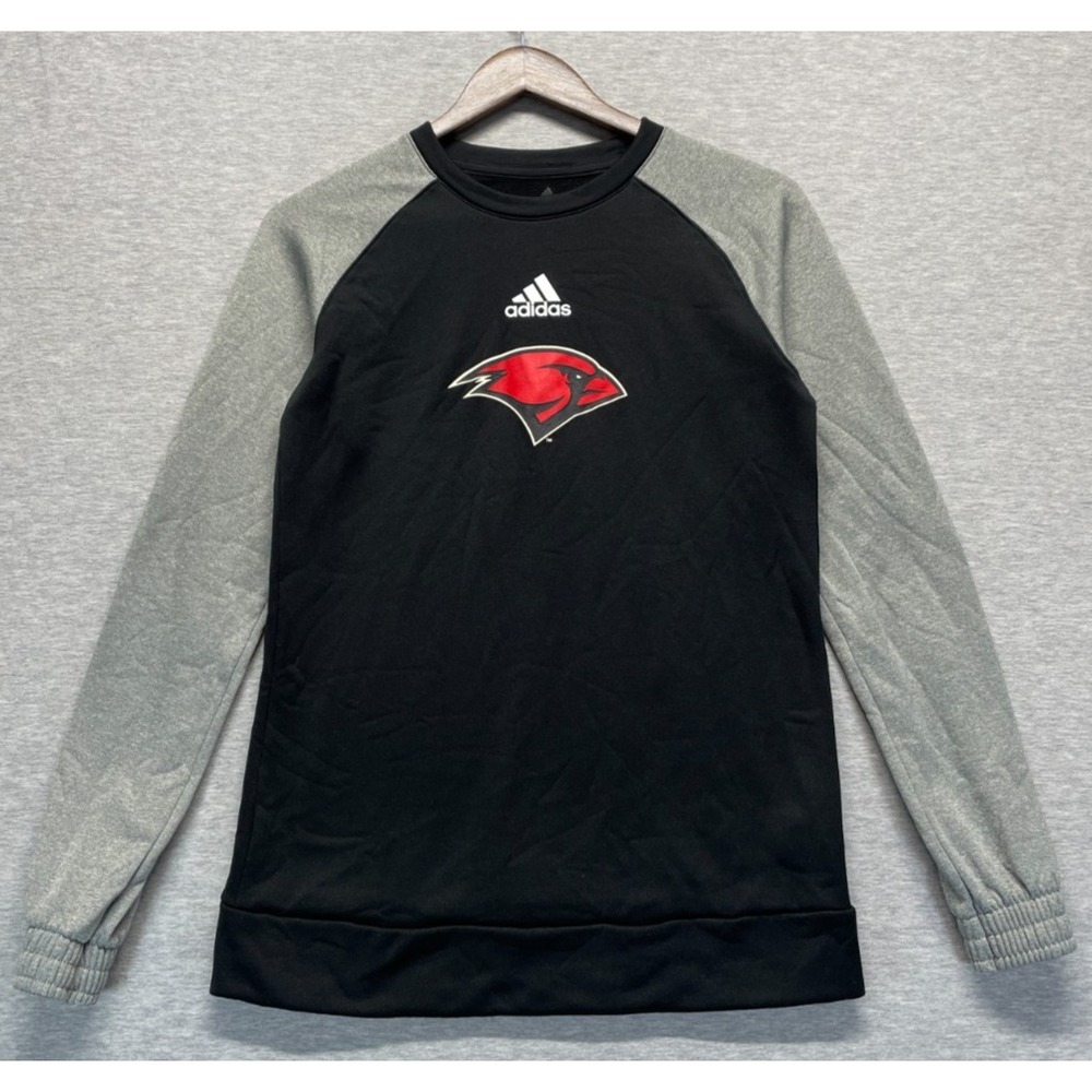 Arizona Cardinals Sweatshirt Womens XS Black Gray Adidas NFL Football Sports